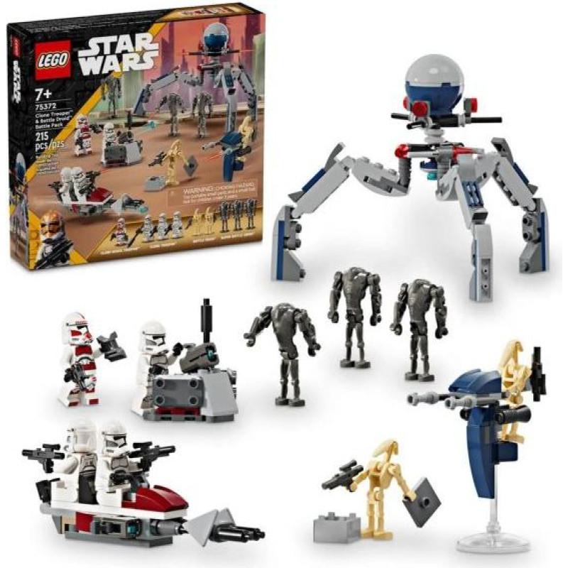 Lego Star Wars 75372 Clone Trooper™ & Battle Droid™ Battle Pack