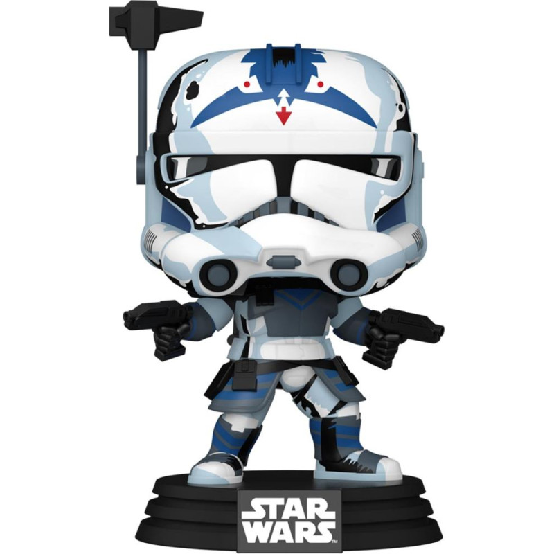 Funko Pop! Star Wars: Clone Wars - Clone Trooper Fives (Retro) #768 Bobble-Head Vinyl Figure
