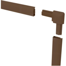 MOSQUITO NET WINDOW ALU 120X140 BROWN