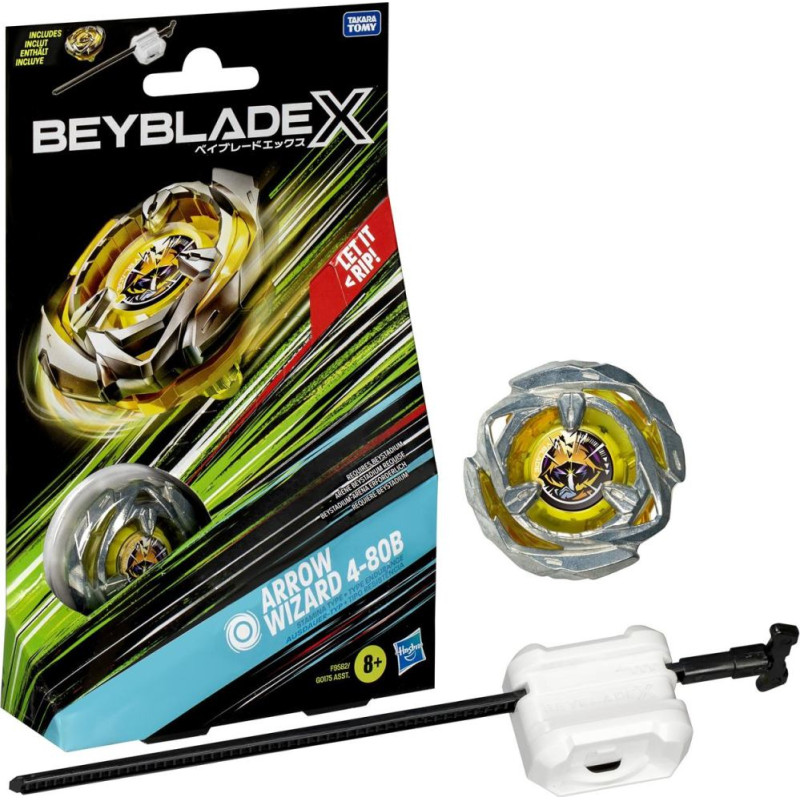 Hasbro Bey Blade X: Starter Pack Top - Arrow Wizard Stamina (F9582)