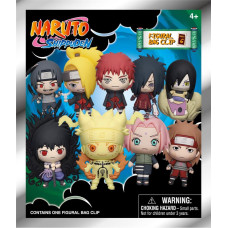 Monogram International Monogram: Naruto (Blind Bag/Random) 3D Foam Bag Clips Figures