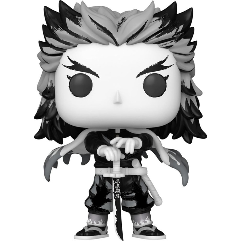 Funko Pop! Animation: Demon Slayer - Kyojuro Rengoku (Sumi-Ink) #2194 Vinyl Figure