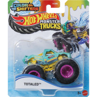 Mattel Hot Wheels Monster Trucks: Color Shifters – Totaled Vehicle (JCH03)