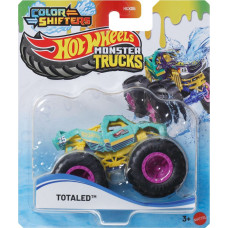 Mattel Hot Wheels Monster Trucks: Color Shifters – Totaled Vehicle (JCH03)