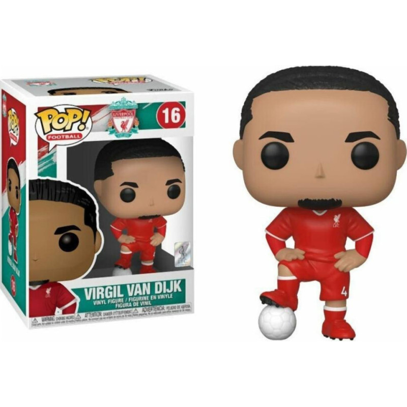 Funko Pop! Football: Liverpool - Virgil Van Dijk #16 Vinyl Figure