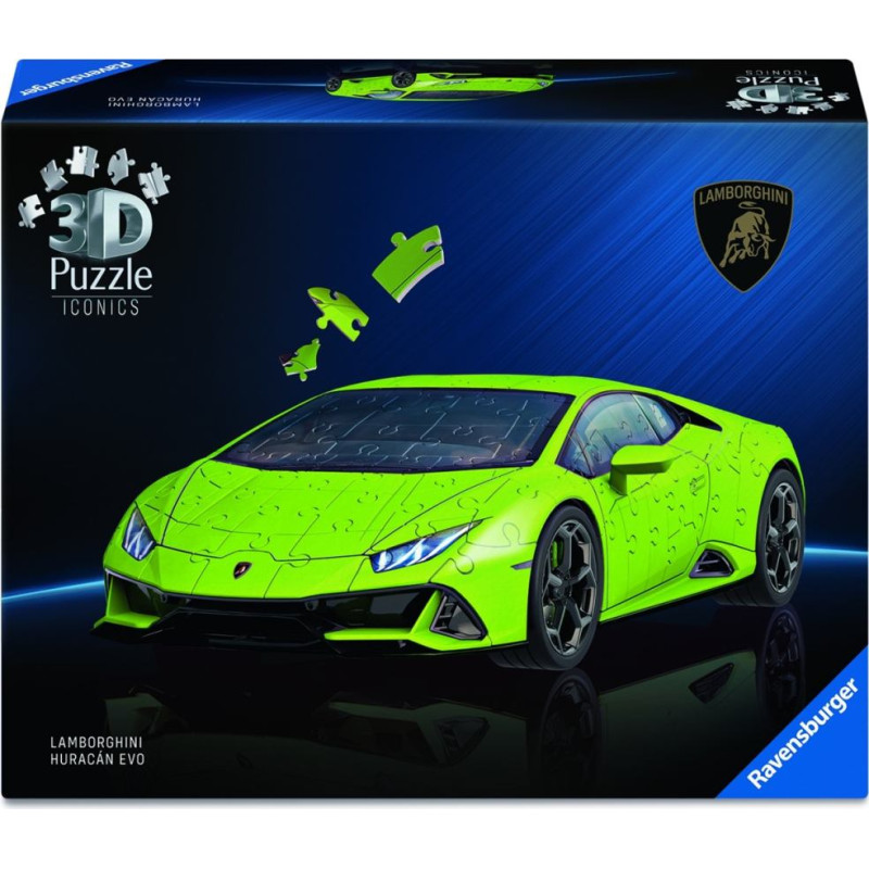 Ravensburger 3D Puzzle: Iconics Lamborghini Huracan (108pcs) (12008037)