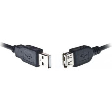 Gembird Przedluzacz usb 2.0 typu am-af 1.8m czarny