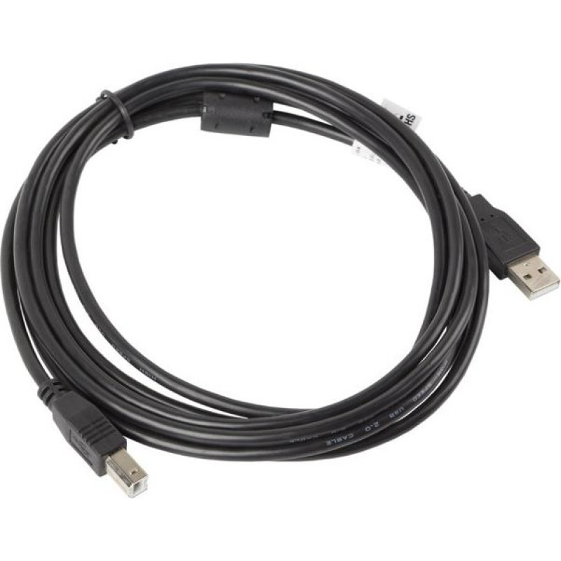Lanberg Kabel usb 2.0 am-bm 3m ferryt czarny
