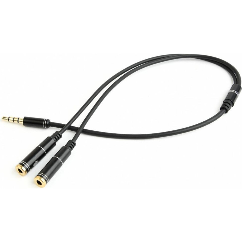 Gembird Adapter audio mikrofon 3.5mm minijack, 4pin, 0.2m