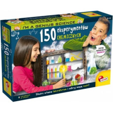 Lisciani Zestaw naukowy i'm a genius 150 eksperymentów chemicznych
