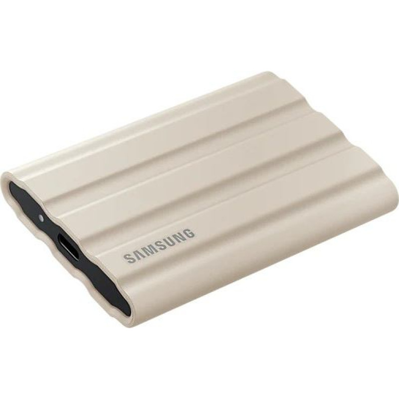 Samsung Dysk ssd t7 shield 2tb usb 3.2, beżowy