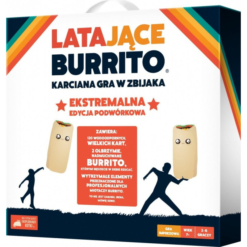 Rebel Gra karciana latajace burrito: ekstremalna edycja podwórkowa