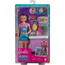 Mattel Lalka barbie skipper pierwsza praca bar z przekąskami