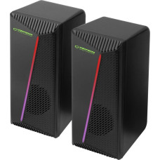 Esperanza Głośniki 2.0 usb led rainbow nortec