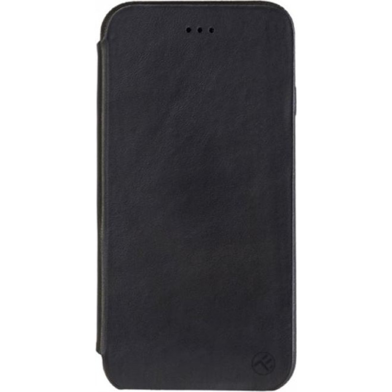 Tellur Book case Slim Genuine Leather for iPhone 7 Plus deep black