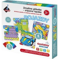 Askato Wyklejanka genialny dzieciak zręczna rączka - pojazdy