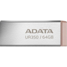 Adata Pendrive ur350 64gb usb3.2 gen2 metal brązowy