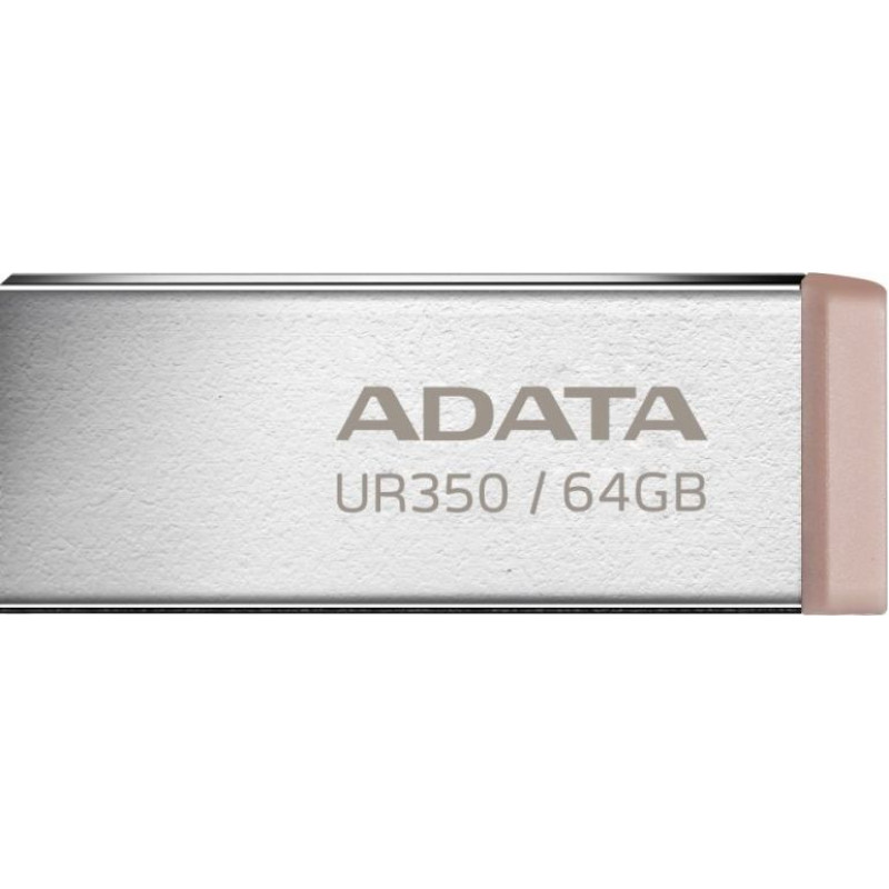 Adata Pendrive ur350 64gb usb3.2 gen2 metal brązowy