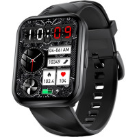 Kumi Smartwatch ku6 meta 1.96 cala 260 mah czarny