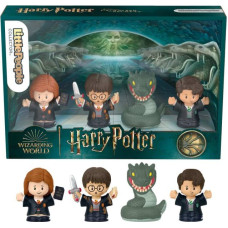 Mattel Zestaw figurek little people harry potter 4-pak komnata tajemnic
