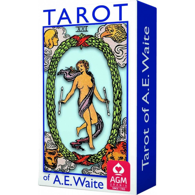 Cartamundi Karty tarot a e waite tarot st blue e