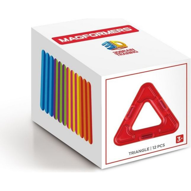 Magformers Trójkąty 12 elementów