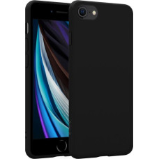 Crong Color cover etui iphone se (2022/2020) / 8 / 7 czarne
