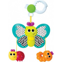 B-Kids Motylek na klips z zawieszkami