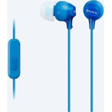 Sony Słuchawki handsfree mikrofon mdr-ex15ap blue