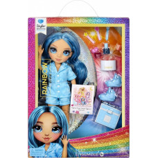 MGA Lalka rainbow high junior pj party, skyler blue