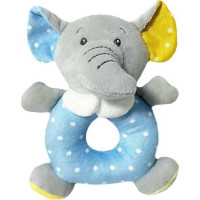 Tulilo Grzechotka słonik 18 cm kolorowy
