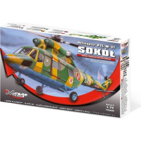 Mirage Model plastikowy helikopter pzl w-3t sokół