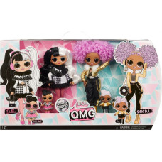 MGA Zestaw lalek l.o.l. surprise winter disco omg dollie & 24k dj