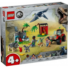 Lego Klocki jurassic world 76963 centrum ratunkowe dla małych dinozaurów
