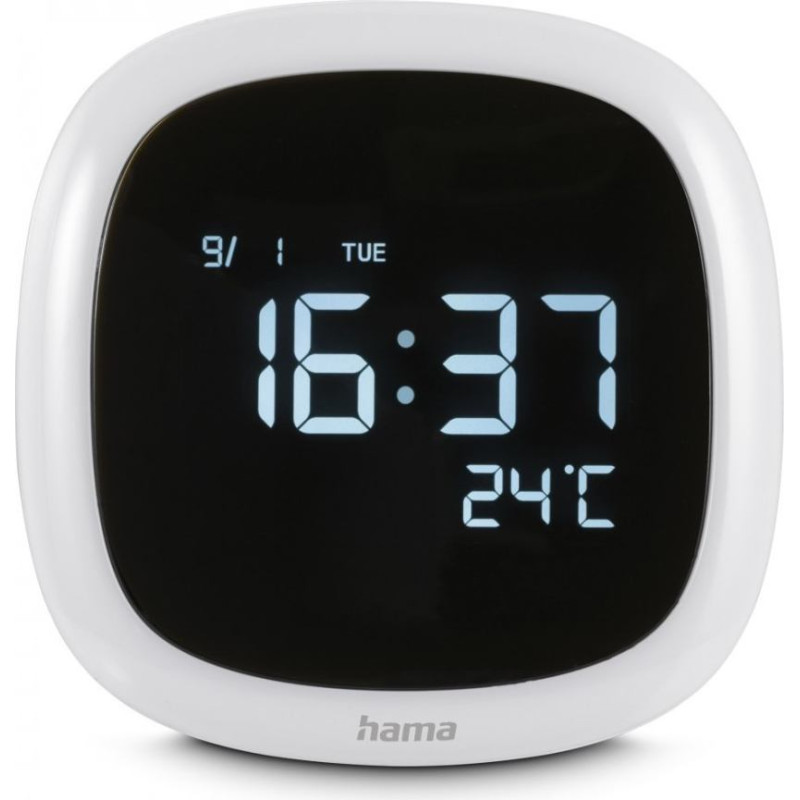 Hama Budzik elektroniczny bora bora biały