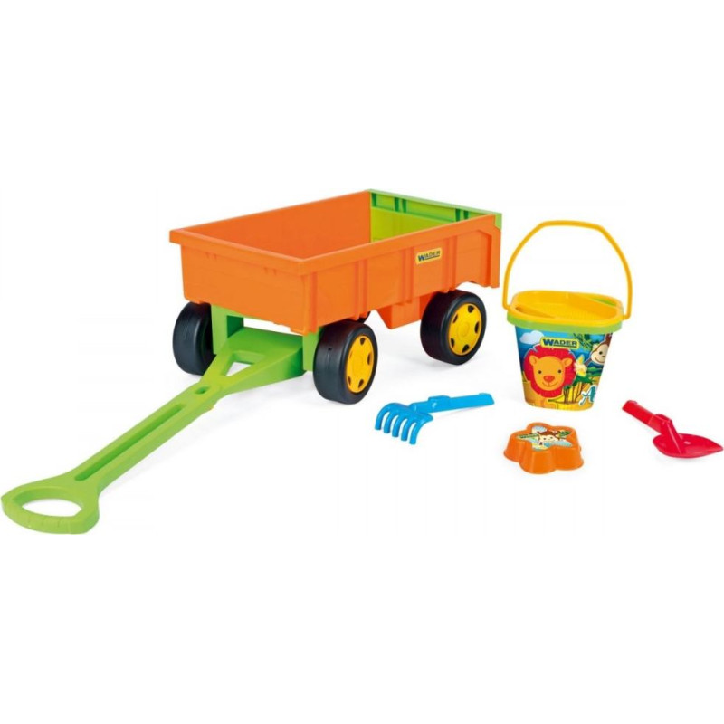 Wader Pojazd gigant wózek z kompletem do piasku