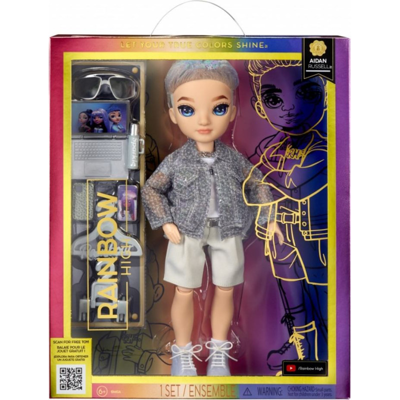 MGA Rainbow high fashion - aidan russell
