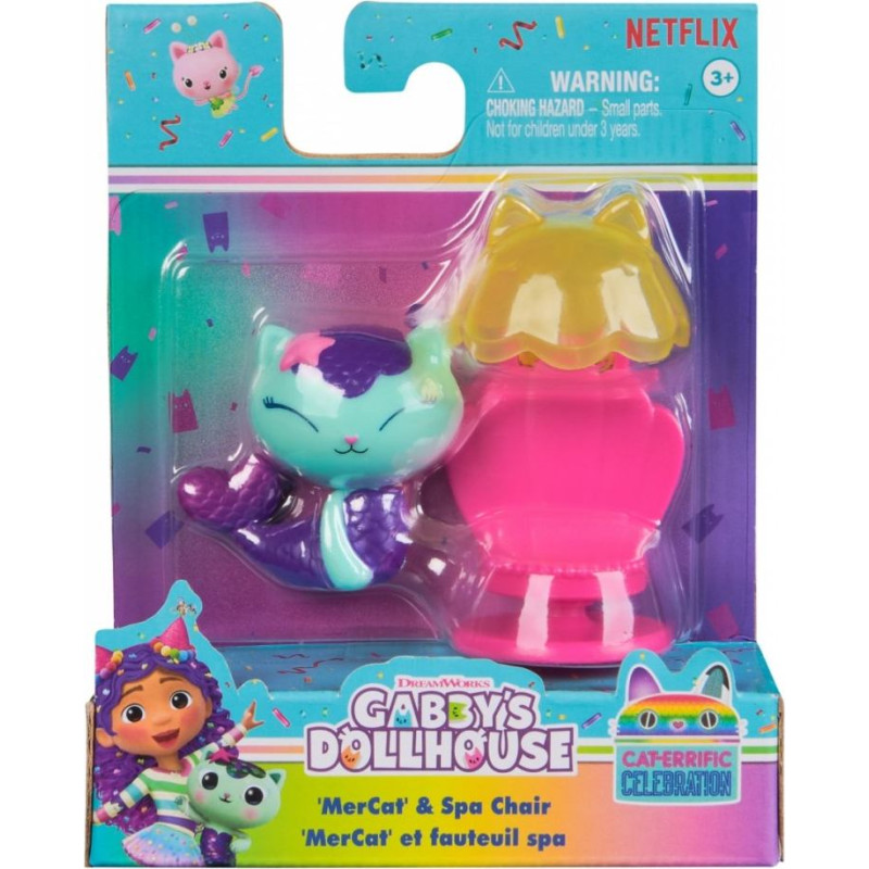 Spin Master Zestaw figurek koci domek gabby patrol ecosystem mix