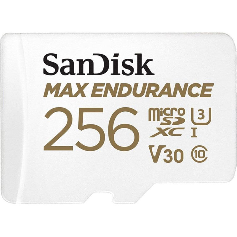 Sandisk Karta sandisk max endurance microsdxc 256gb z adapterem