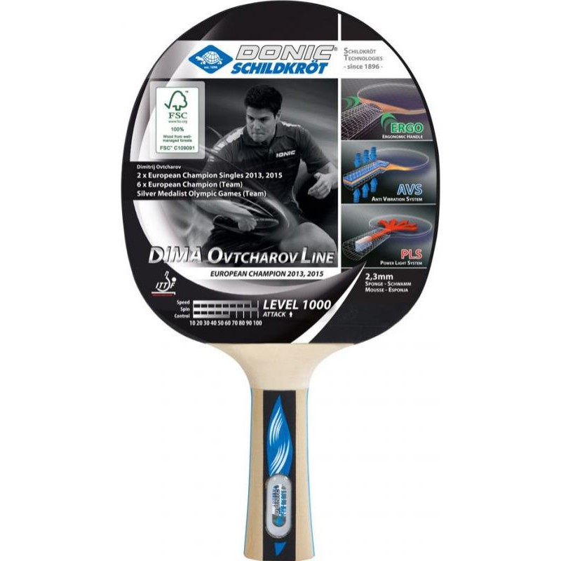 Donic Table tennis bats Donic Ovtcharov 1000 754412