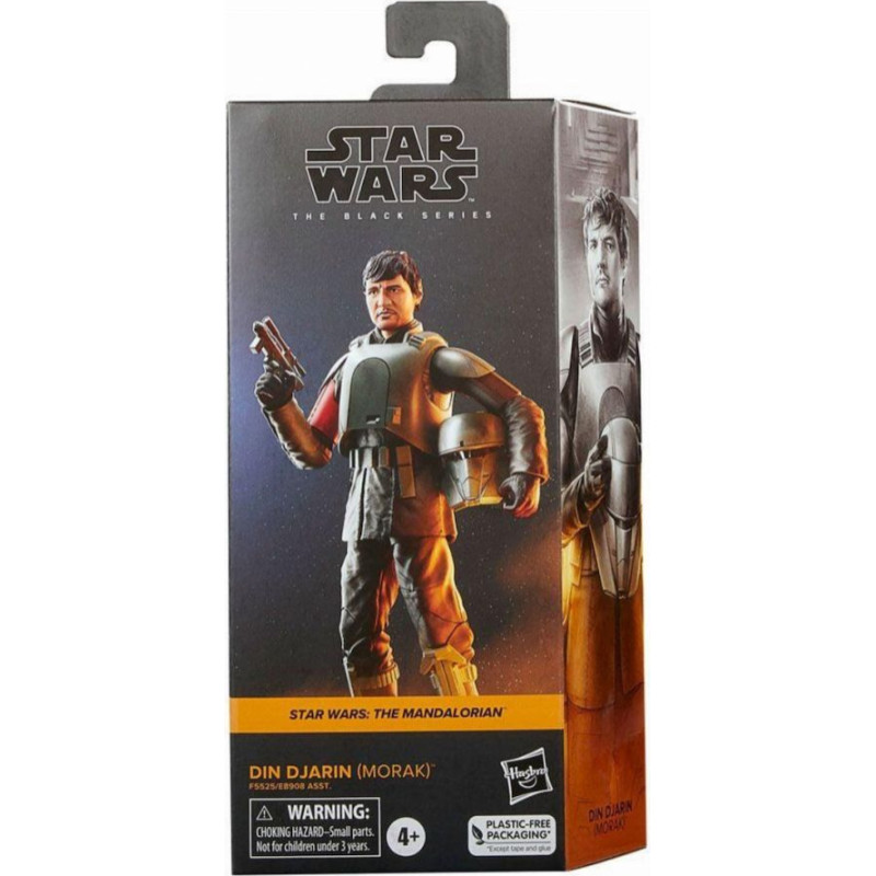 Hasbro Disney Star Wars The Black Series: The Mandalorian - Din Djarin (Morak) Action Figure (F5525)