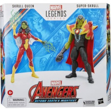 Hasbro Fans Marvel Avengers: Legends Series (60th Anniversary) - Beyond Earths Mightiest - Skrull Queen  Super-Skrull Action Figures (F7085)