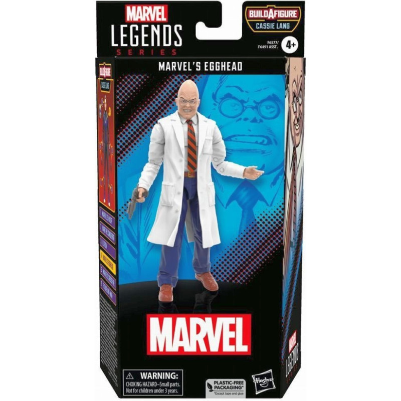 Hasbro Marvel Legends Series Build a Figure Cassie Lang: Marvels Egghead Action Figure (15cm) (Excl.) (F6577)