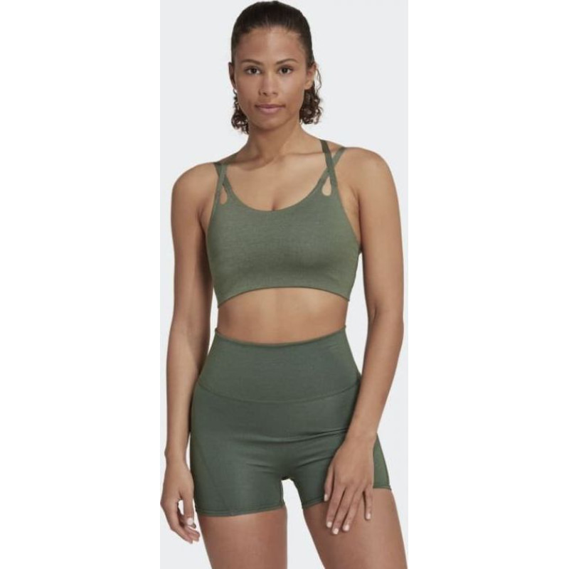 Adidas Yoga Luxe Studio Light-Support Fire Bra W HL8600 (LAC)