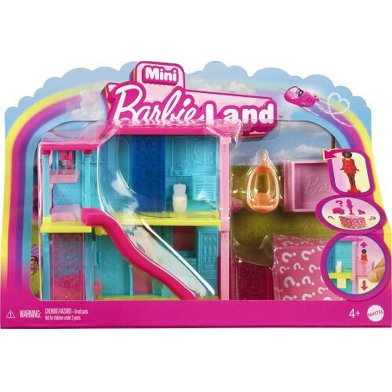 Mattel Barbie: Mini BarbieLand - House, Doll  Accessories (HYF46)