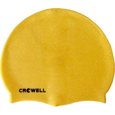 Crowell Silicone swimming cap Crowell Recycling Pearl yellow col.7