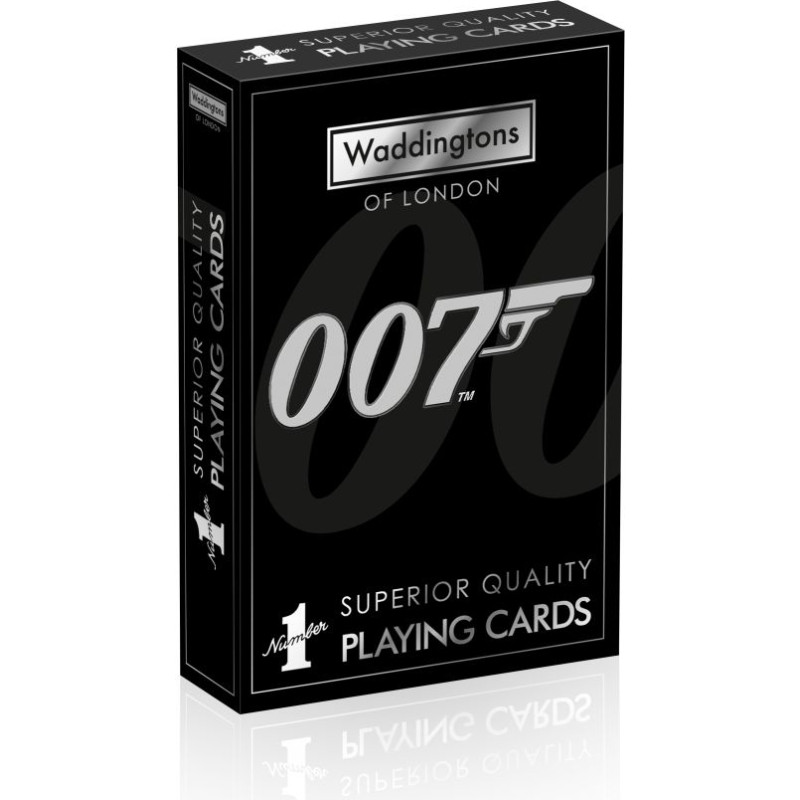 Winning Moves : Waddingtons No.1 - James Bond Uk 12 Playing Cards (WM00383-EN1)