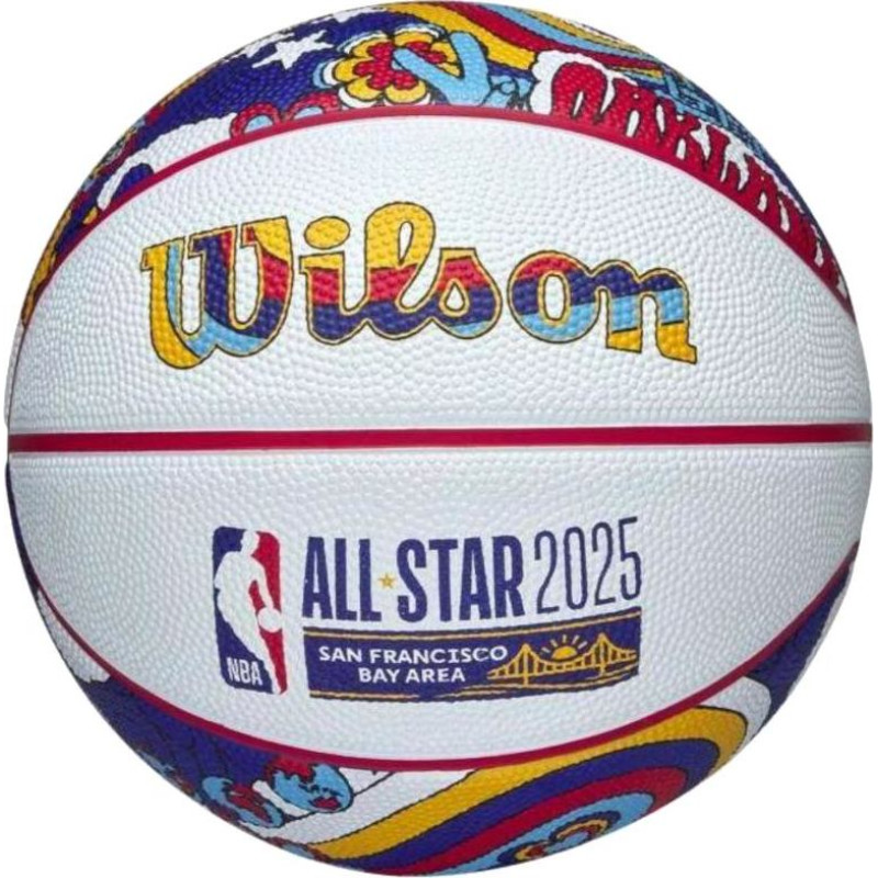 Wilson 2025 NBA All Star Mini Ball Basketball WZ3020201XB (3)