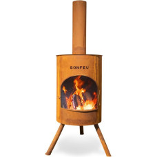 Bonfeu Garden fireplace Bonfeu Bonton 50 5002R rusty