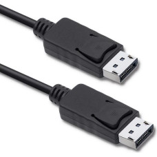 Qoltec Kabel displayport v1.2 męski | displayport v1.2 męski | 4k | 1.5m